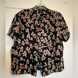 Vintage Harari Silk Blouse